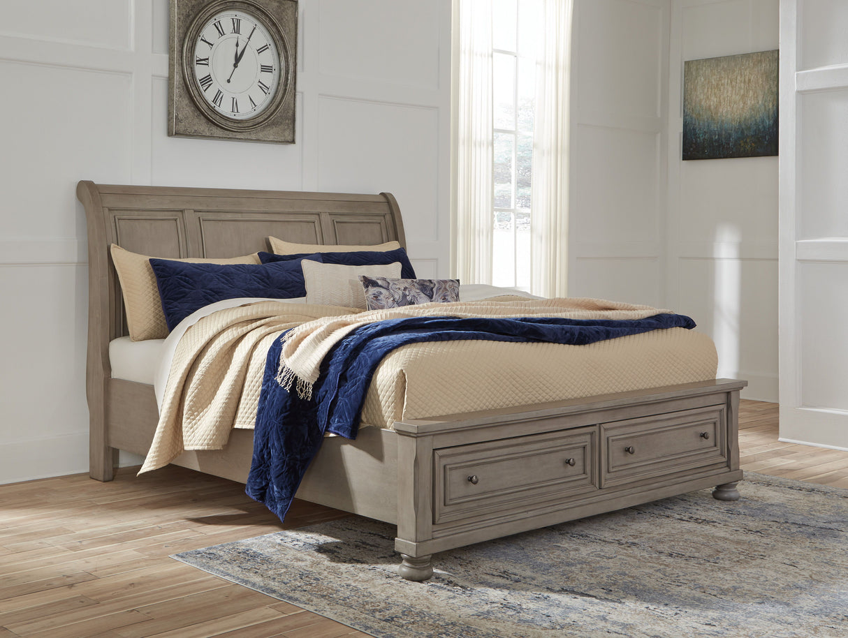 Lettner - Juego de dormitorio Sleigh