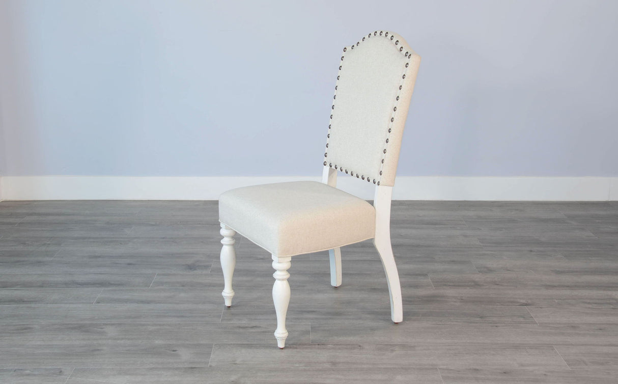 Carriage House - Chair With Cushion Seat & Back - White