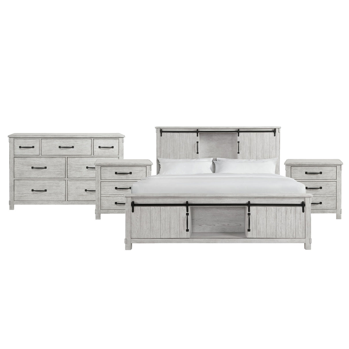 Scott - Platform Storage Bedroom Set