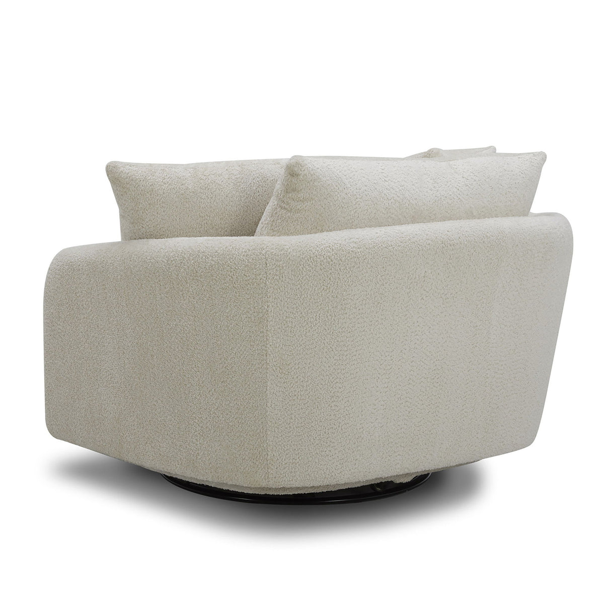 Boomer - Large Swivel Chair with 2 Pillows