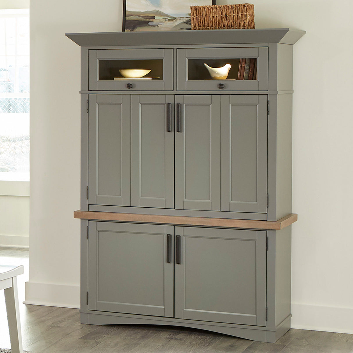 Americana Modern - Workstation with LED Light alternate view 8