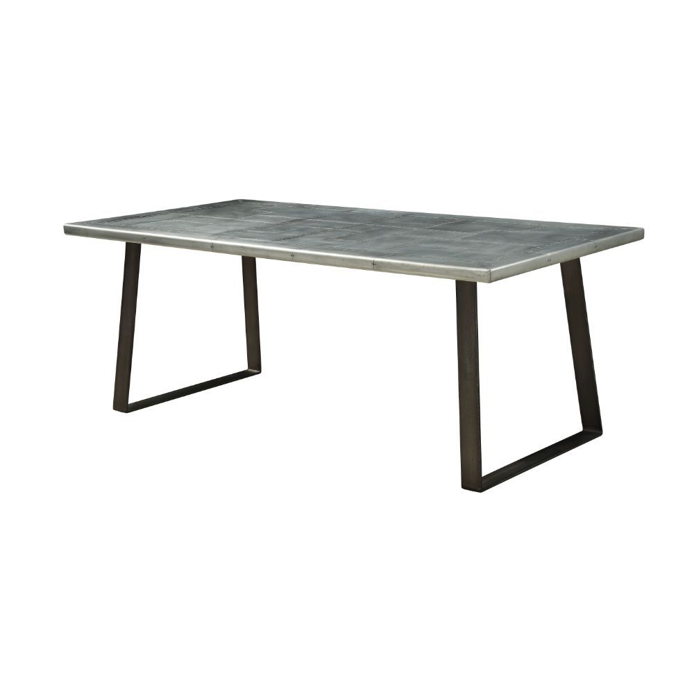 Kaylia - Mesa de comedor - Aluminio y bronce de cañón