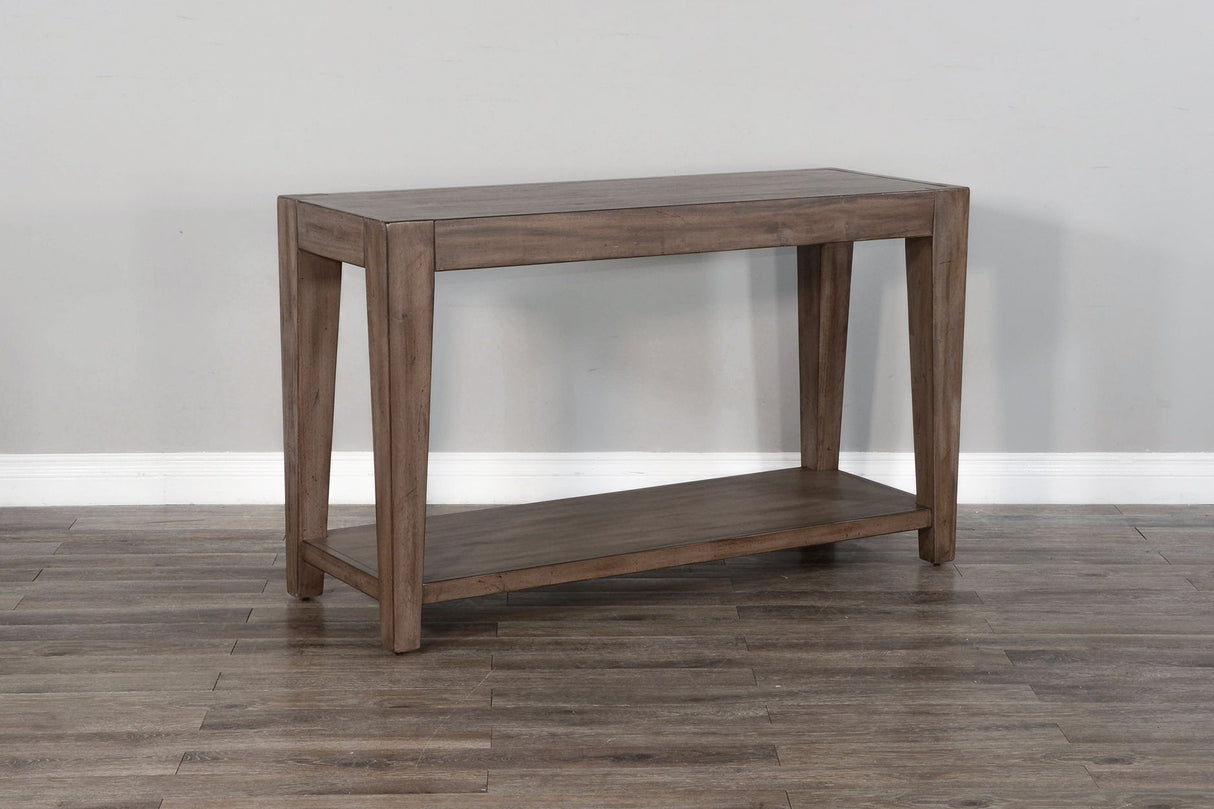 Doe Valley - Mahogany Wood Coffee Table With Casters