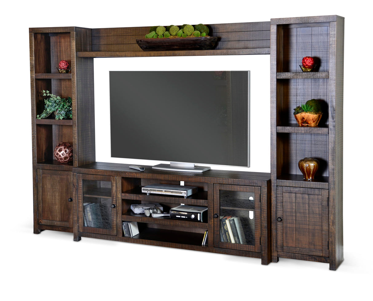 Homestead - Entertainment Wall - Tobacco Leaf