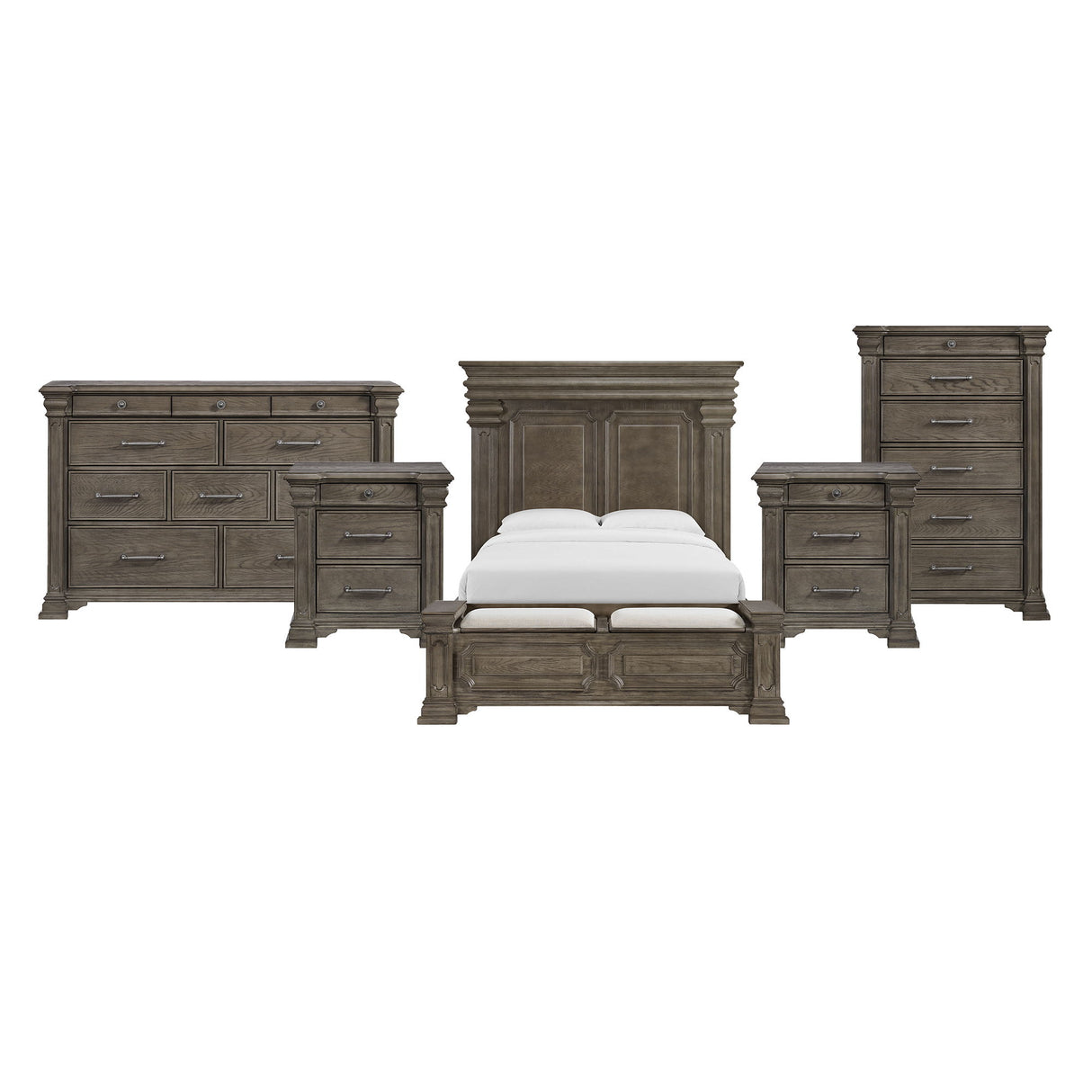 Kings Court - Storage Bedroom Set