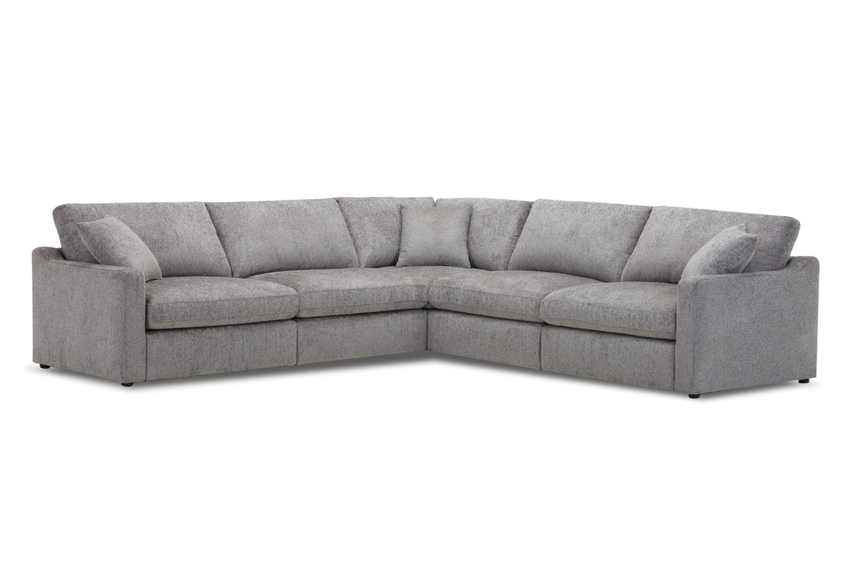 Surrender - 5 Piece Modular Sectional - Burmese Nature