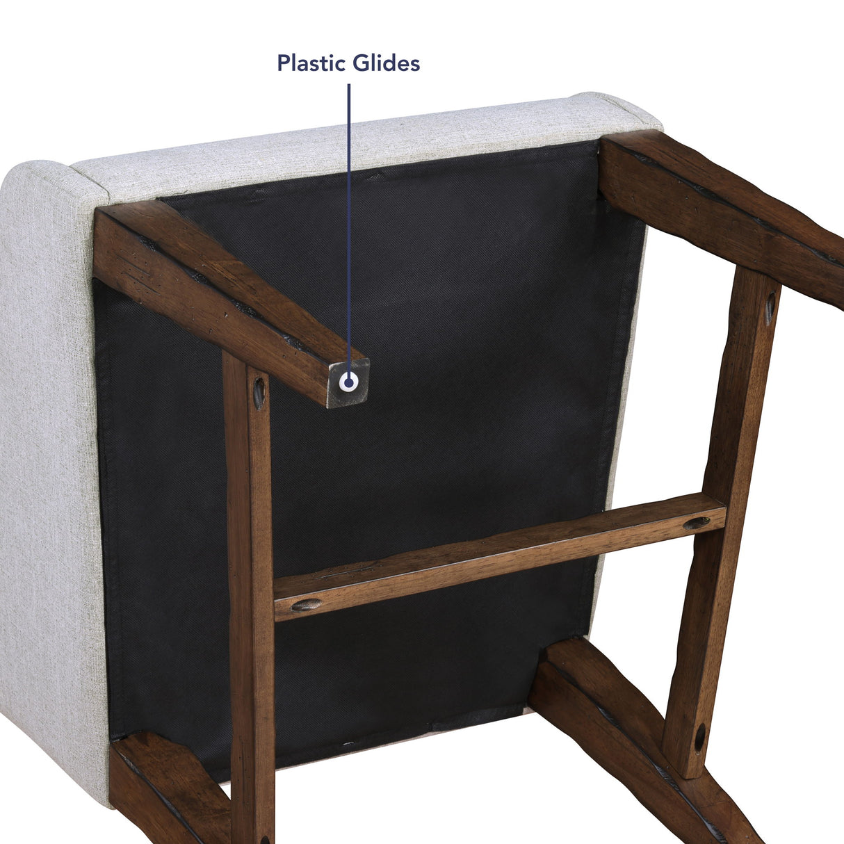 Auburn - Arm Chair - White alternate view 4