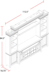 Tidewater - Console Entertainment Wall