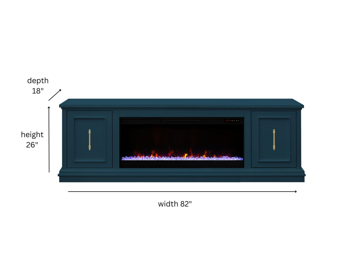Jordan - Fireplace TV Stand