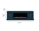 Jordan - Fireplace TV Stand