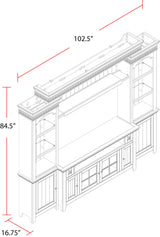 Tidewater - Console Entertainment Wall