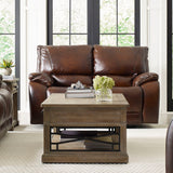 Vail - Power Loveseat - Burnt Sienna