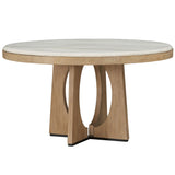 Escape - 54" Round Dining Table - Light Brown