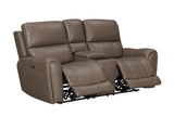 Hancock - Zero Gravity Power Reclining Console Loveseat P3
