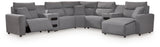 Modmax II - Reclining Sectional - Salt And Pepper