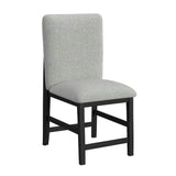 Portland - Square Back Counter Stool (Set of 2) - Black / Gray