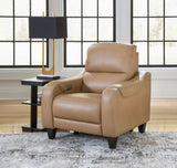 Mosswell - Reclinable eléctrico con reposacabezas ajustable - Caramelo