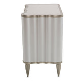 London Place - Nightstand - Creamy Pearl