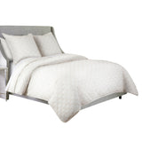 Trabuco - 3 Piece King Duvet Set - White