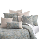 Debonair - 9-Piece Queen Comforter Set - Mist