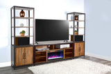 San Diego - Media Console - Antique Brown