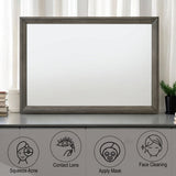 Escher - Mirror - Gray Oak
