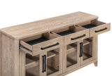 Breckenridge - Dining Buffet Server - Medium Brown
