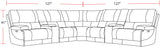 Whitman - Power Reclining Sectional