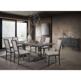 Leventis - Mesa de comedor - Gris envejecido - 30"