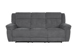Richland - Power Reclining Sofa - Bristol Gray