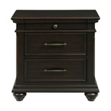 Slater - 3-Drawer Nightstand With Usb Ports