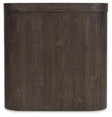 Neo - Square End Table - Rich Brown