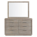 Arcadia - Dresser & Mirror Set - Gray