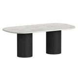 Sylvie - 5 Piece Standard Height Dining Set, Oval Table
