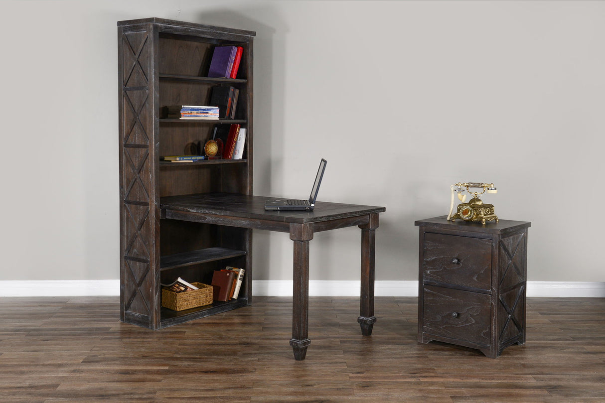 Sofia - Bookcase / Open - Dark Brown