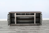 Homestead Hills - Media Console - Tobacco Leaf / Gray