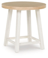 Fawndell - Occasional Table Set (Set of 3) - Antique White / Brown