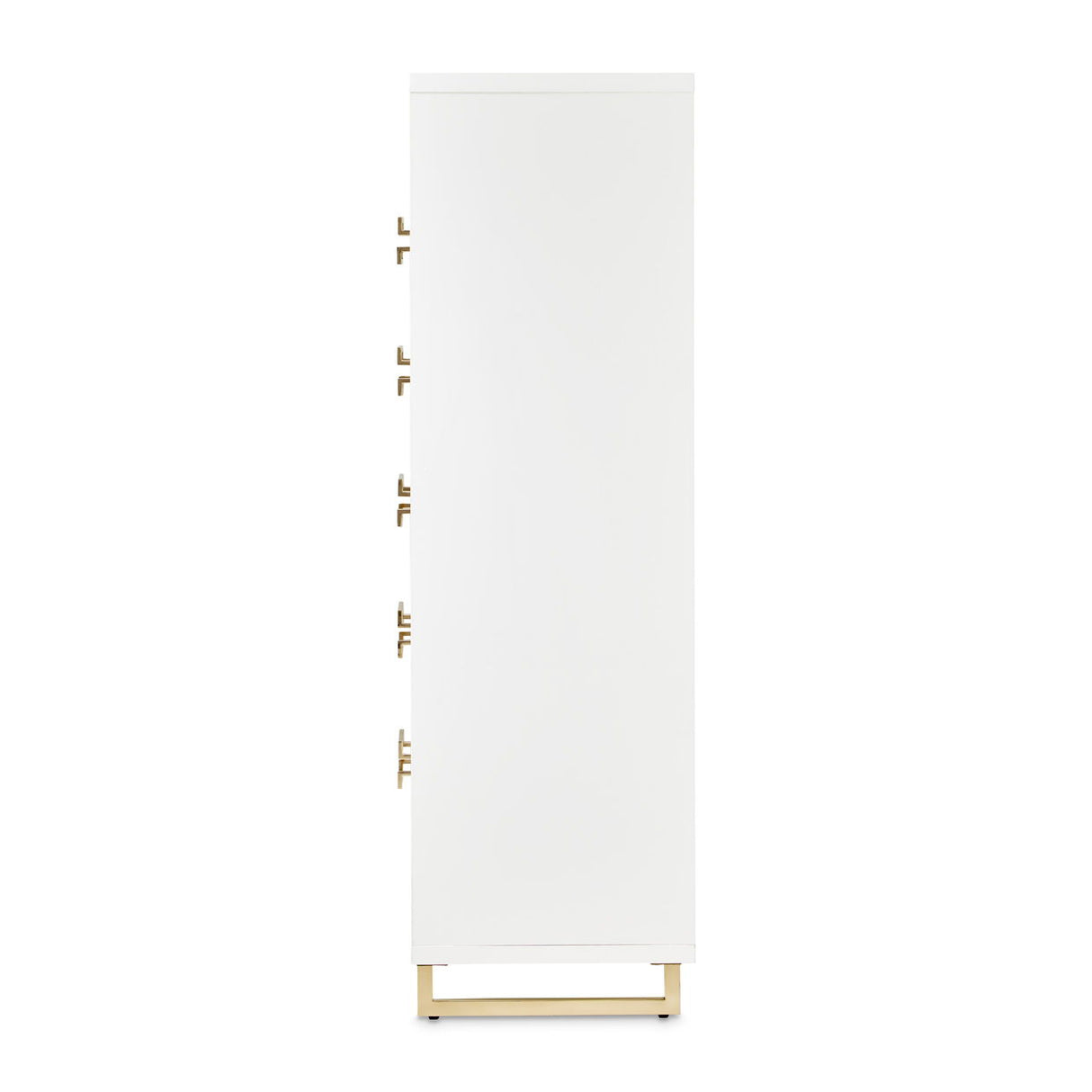 Palm Gate - 6-Drawer Chest - Cloud White