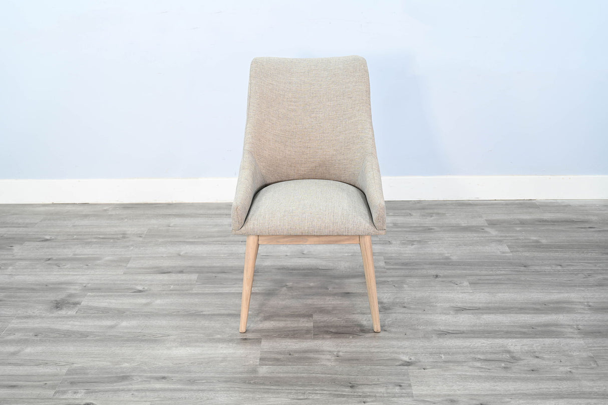 Olivia - Highback Cushioned Dining Chair (Set of 2) - Wheat