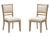 Breckenridge - Upholstered Dining Chair (Set of 2) - Brown