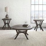 Alamo - 3 Piece Table Set - Gray