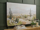 Sidworth - Green / Beige / Gray - Wall Art