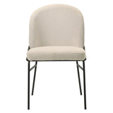 Lark - Side Chair (Set of 2) - White / Black