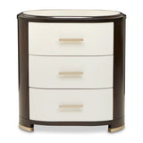 Paris Chic - Nightstand - Espresso Brown