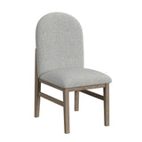 Portland - Round Back Side Chair (Set of 2) - Gray