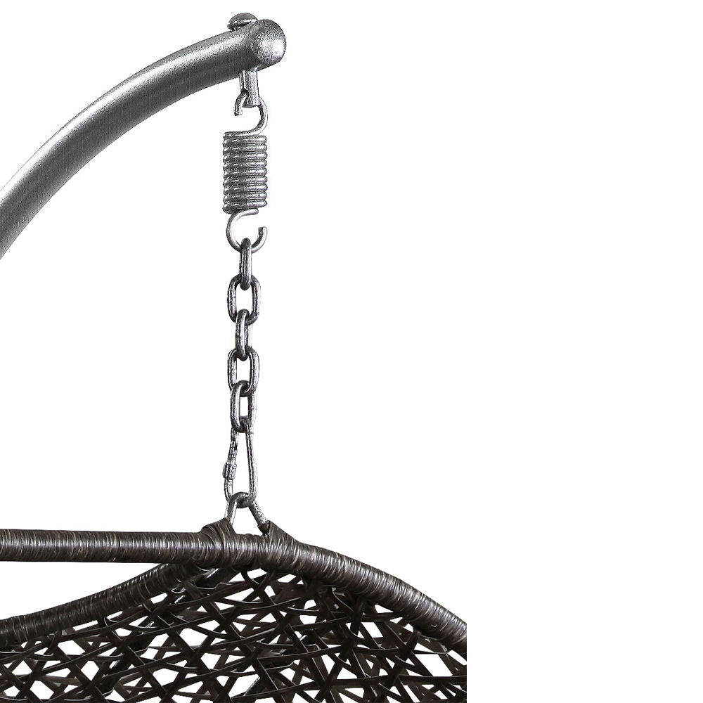 Vasant - Silla Columpio de Jardín - Gris Oscuro