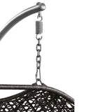 Vasant - Silla Columpio de Jardín - Gris Oscuro