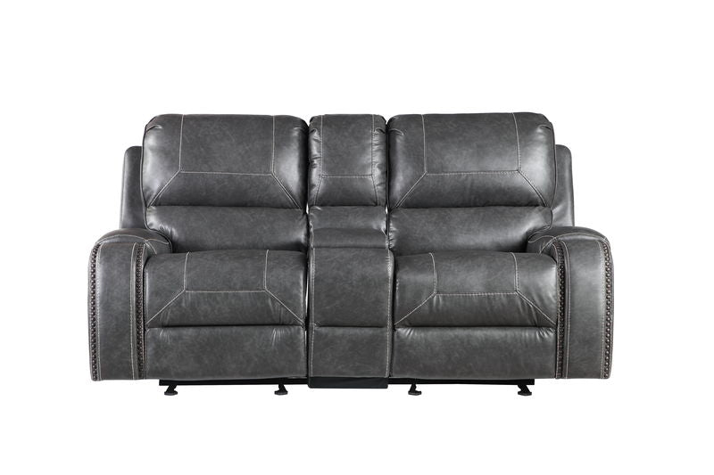 Keily - Sofá biplaza reclinable manual