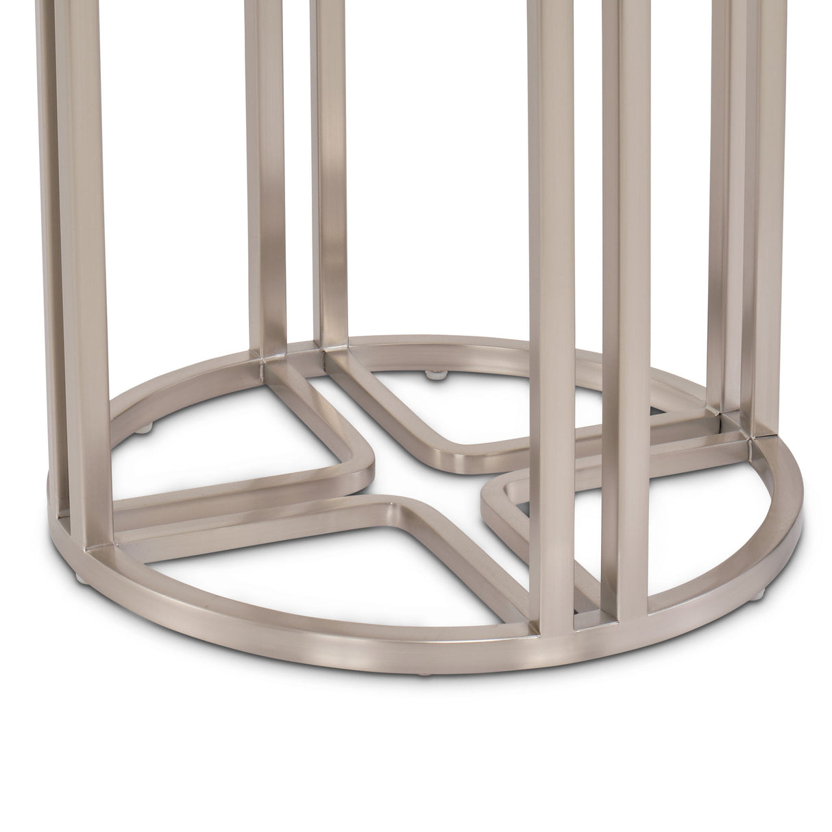 Lanterna - Chairside Table - Silver Mist