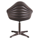 Pipino - Sillón decorativo con base giratoria - Ébano antiguo